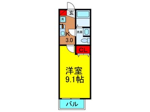 香里パ－シ－ハイツの物件間取画像